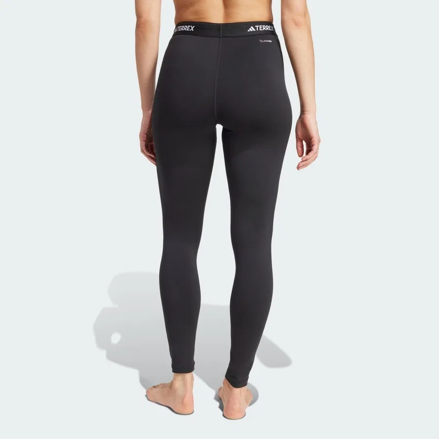 Термолеггинсы с длинным рукавом Terrex JC8196 Multi Synthetic Base Layer Tights adidas, Черный — фото 2