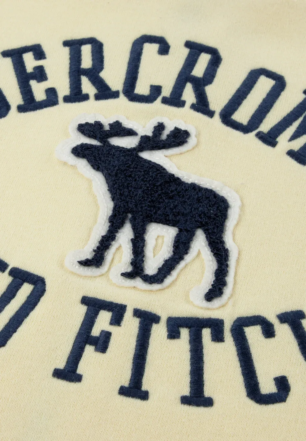 Свитер с графическим принтом на молнии Abercrombie & Fitch, Flan — фото 4
