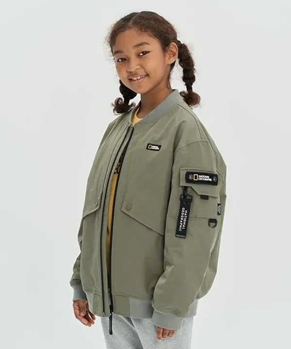 Куртка авиатор Adventure National Geographic Kids, хаки