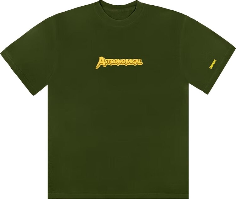 

Футболка Cactus Jack by Travis Scott Astro Cyclone T-Shirt 'Green', зеленый