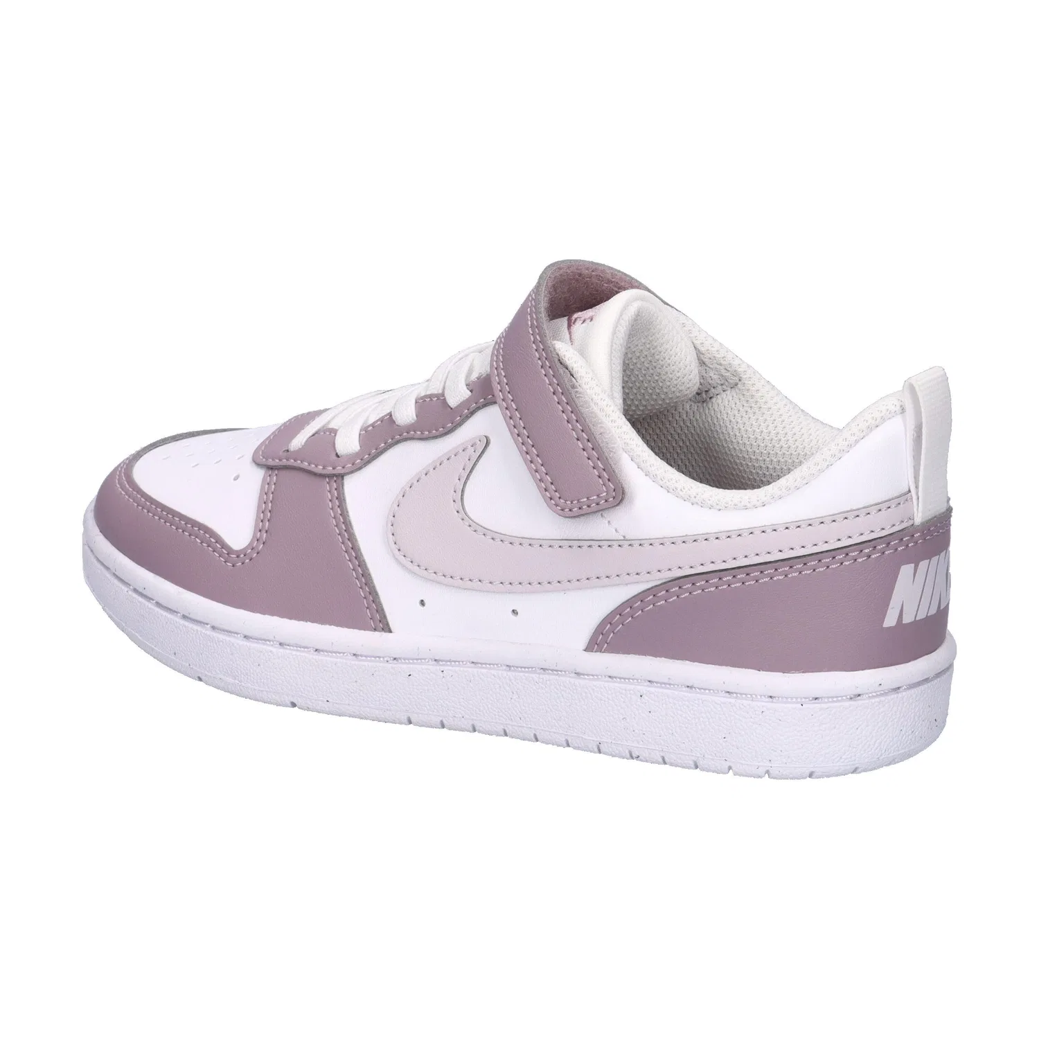 Детские кроссовки с рециклированным материалом Court Borough Low Recraft Nike, Rosa Fliederrosa — фото 3