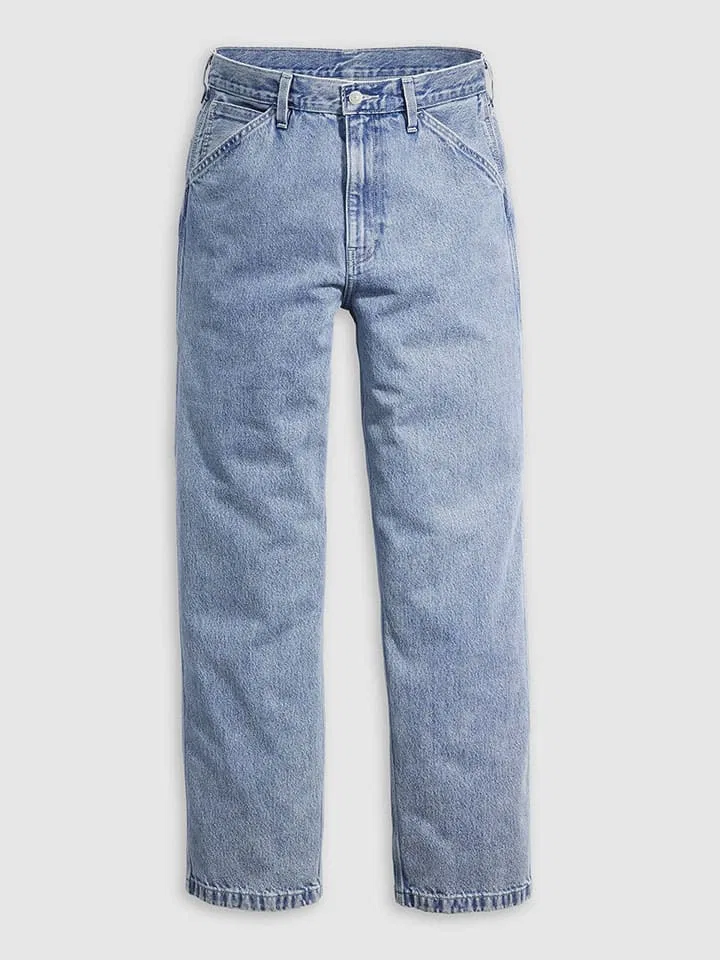 Джинсы свободного кроя модель 568 Levi'S, светло-синий — фото 4