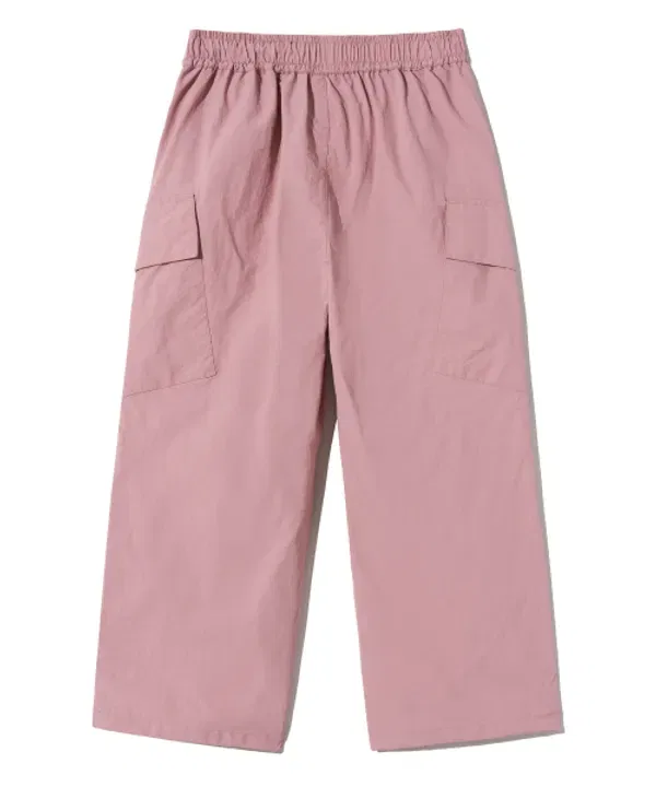Детские карго-брюки с двойным коленом, Kids double knee cargo pants, Brownbreath Kids, indy pink — фото 3
