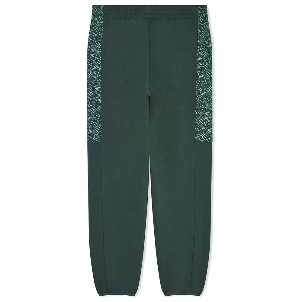 Детские спортивные штаны для мальчиков с эластичным поясом EA7 EMPORIO ARMANI, Green — фото 2