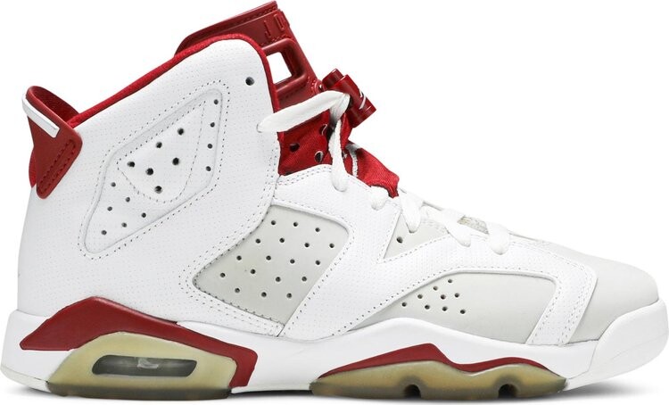 

Кроссовки Air Jordan 6 Retro GS Alternate, белый