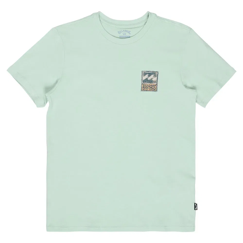 Футболка с коротким рукавом Stamp Billabong, зеленый