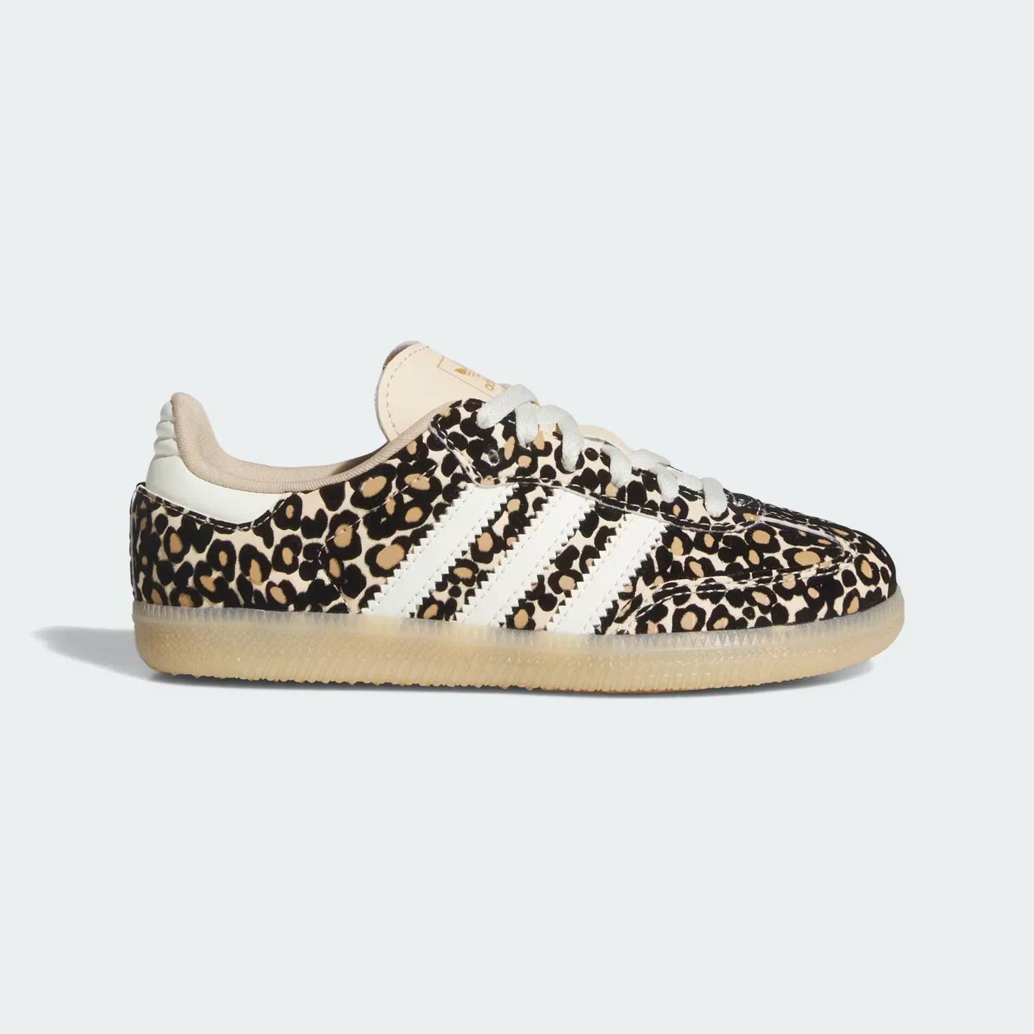 Детские кроссовки с кожаным верхом Samba OG C Adidas Originals, Sand Strata/Ivory/Gum