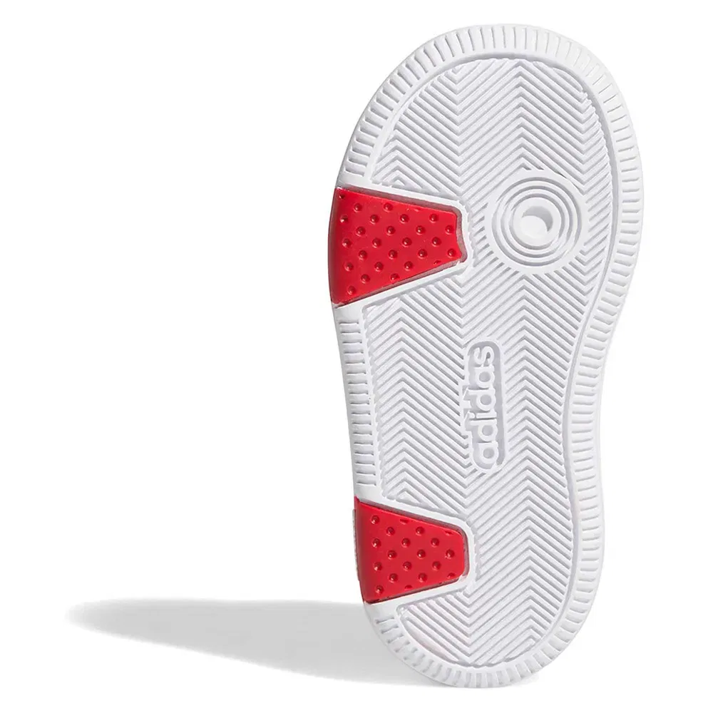 Детские кроссовки для девочек Hoops Classic CF Adidas, White — фото 4