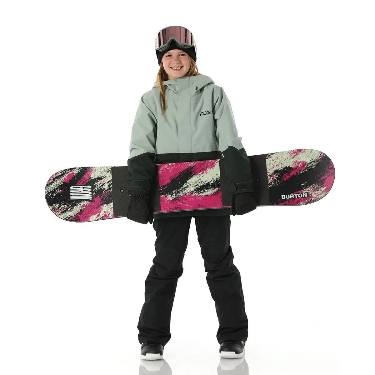 Утепленная куртка для девочек Sass'N'Fras Volcom, Agave — фото 3