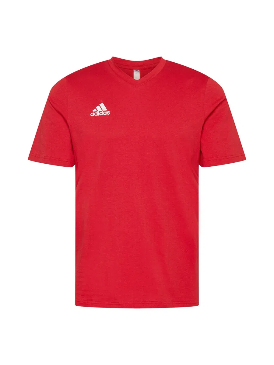 Футболка ADIDAS PERFORMANCE Performance Shirt 'Entrada 22' красного цвета