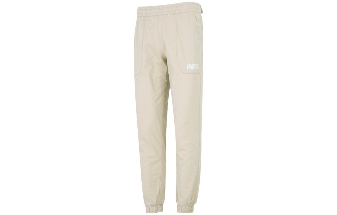 

Мужские трикотажные спортивные штаны Puma, цвет Beige