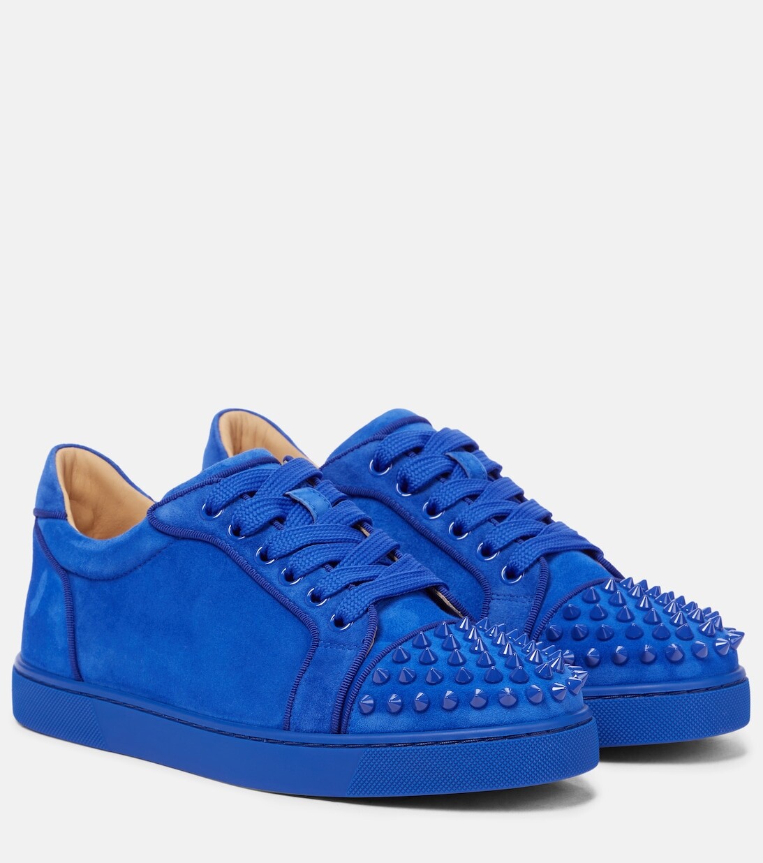 Кроссовки Vieira Spikes Christian Louboutin, синий