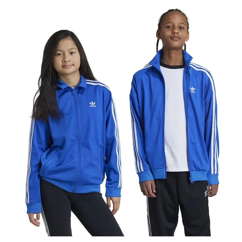 Худи на молнии Adicolor Firebird Adidas Originals, синий