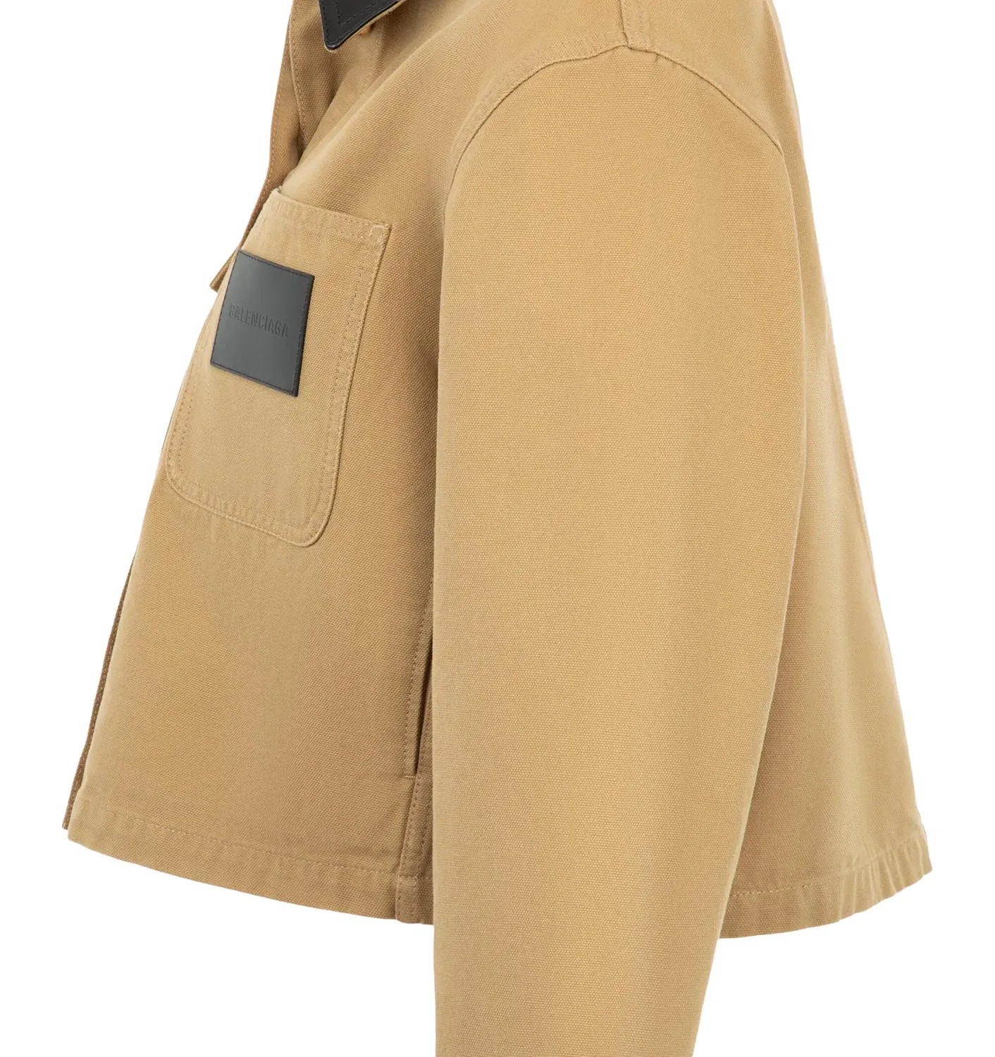 Куртка укороченная Workwear Jacket Balenciaga, Beige — фото 3