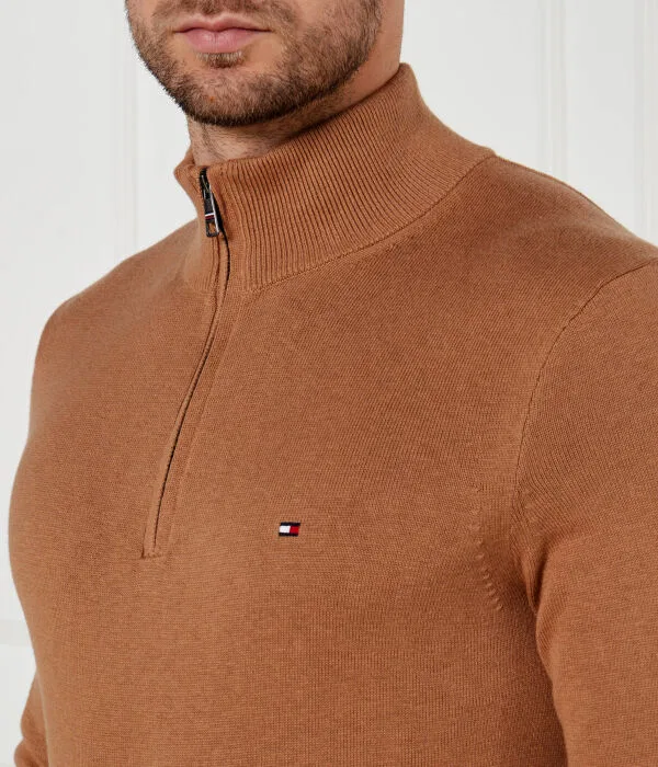 Мужской джемпер с добавлением кашемира Tommy Hilfiger, Cammello — фото 4