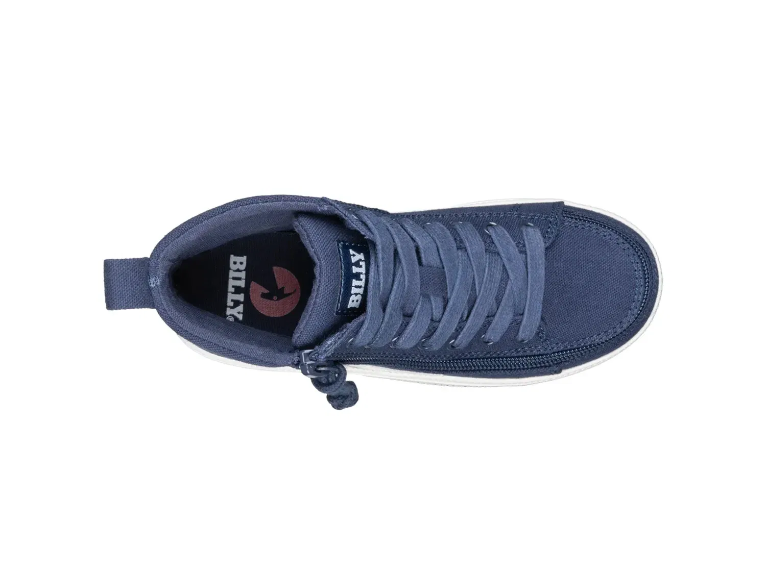 Кроссовки высокие CS, Kids', BILLY Footwear, Navy/White — фото 4