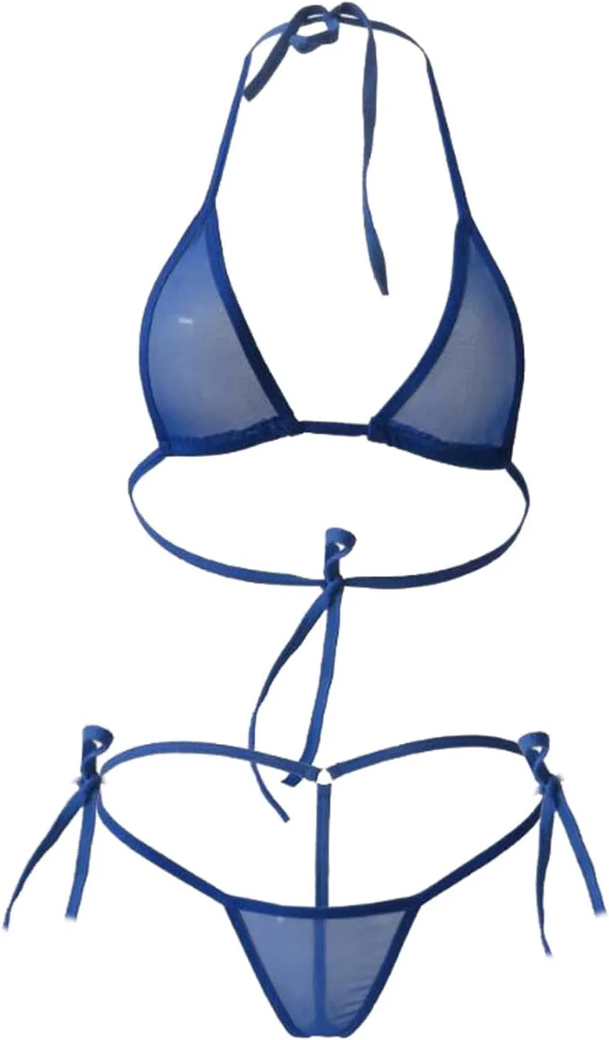 Женский бикини-танкини с цветочным принтом, One Size, Blue