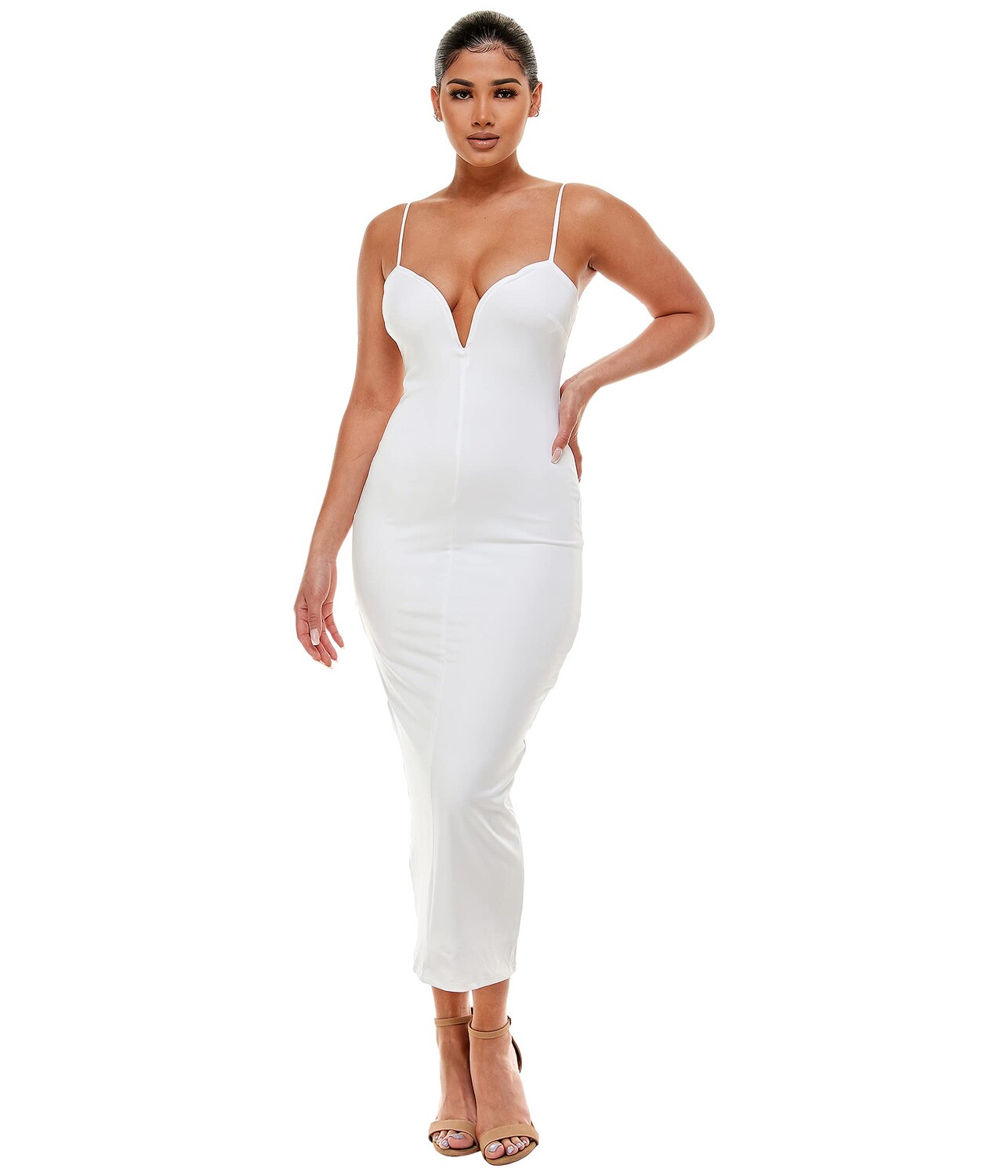 

Платье Bebe, Jersey Midi Dress
