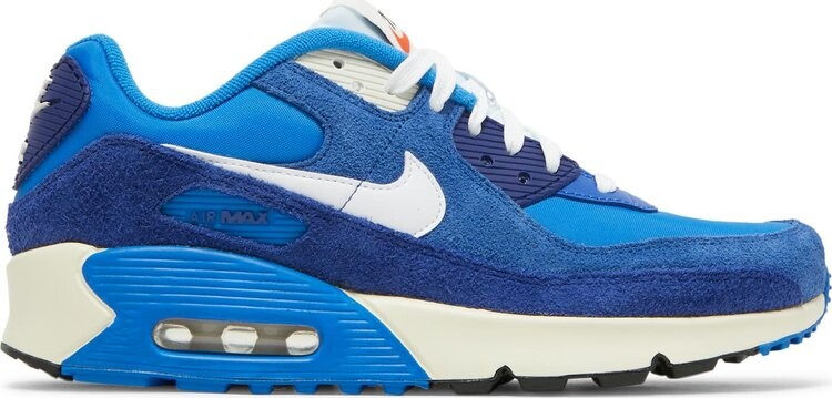 

Кроссовки Nike Air Max 90 SE GS 'Signal Blue', синий