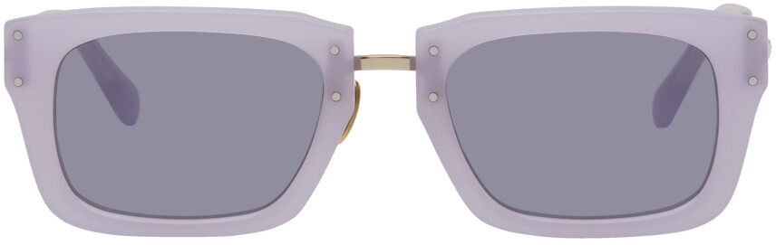 

Фиолетовые солнцезащитные очки Le Raphia 'Les Lunettes Soli' Jacquemus
