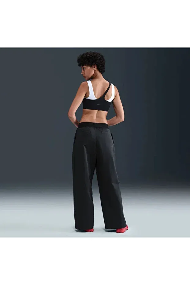 Женские спортивные брюки с широкой штаниной Nike, Navy Blue — фото 4