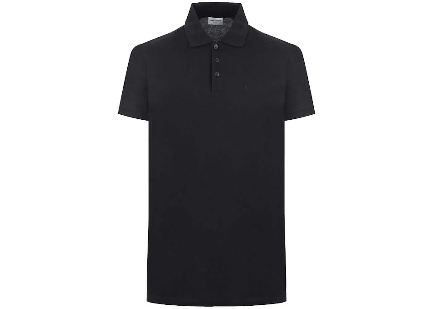 Мужское поло с коротким рукавом Saint Laurent Polo, Black