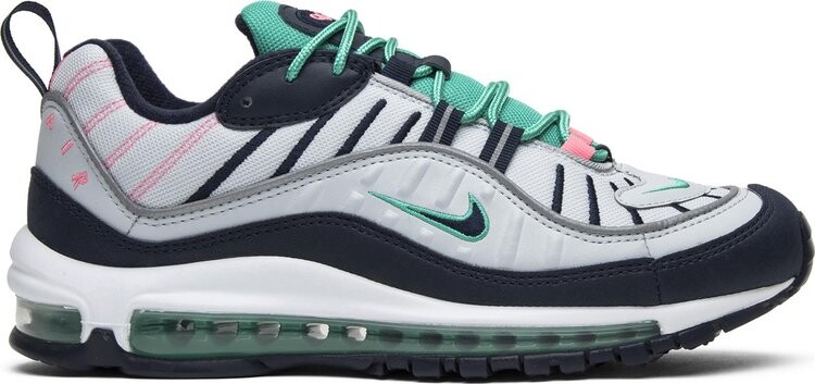 

Кроссовки Nike Air Max 98 'South Beach', серебряный, Серый, Кроссовки Nike Air Max 98 'South Beach', серебряный