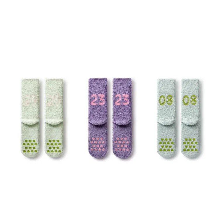 Детские гольфы 3 пары BANANA IN, Misty Grass+Smoky Purple+Light Blue