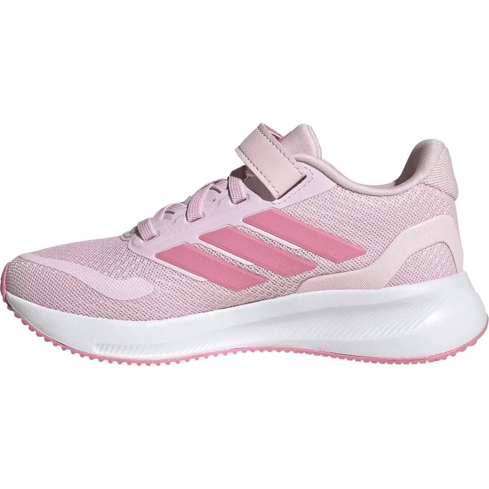 Детские кроссовки для девочек для ходьбы Runfalcon 5 El C, Pink adidas — фото 2