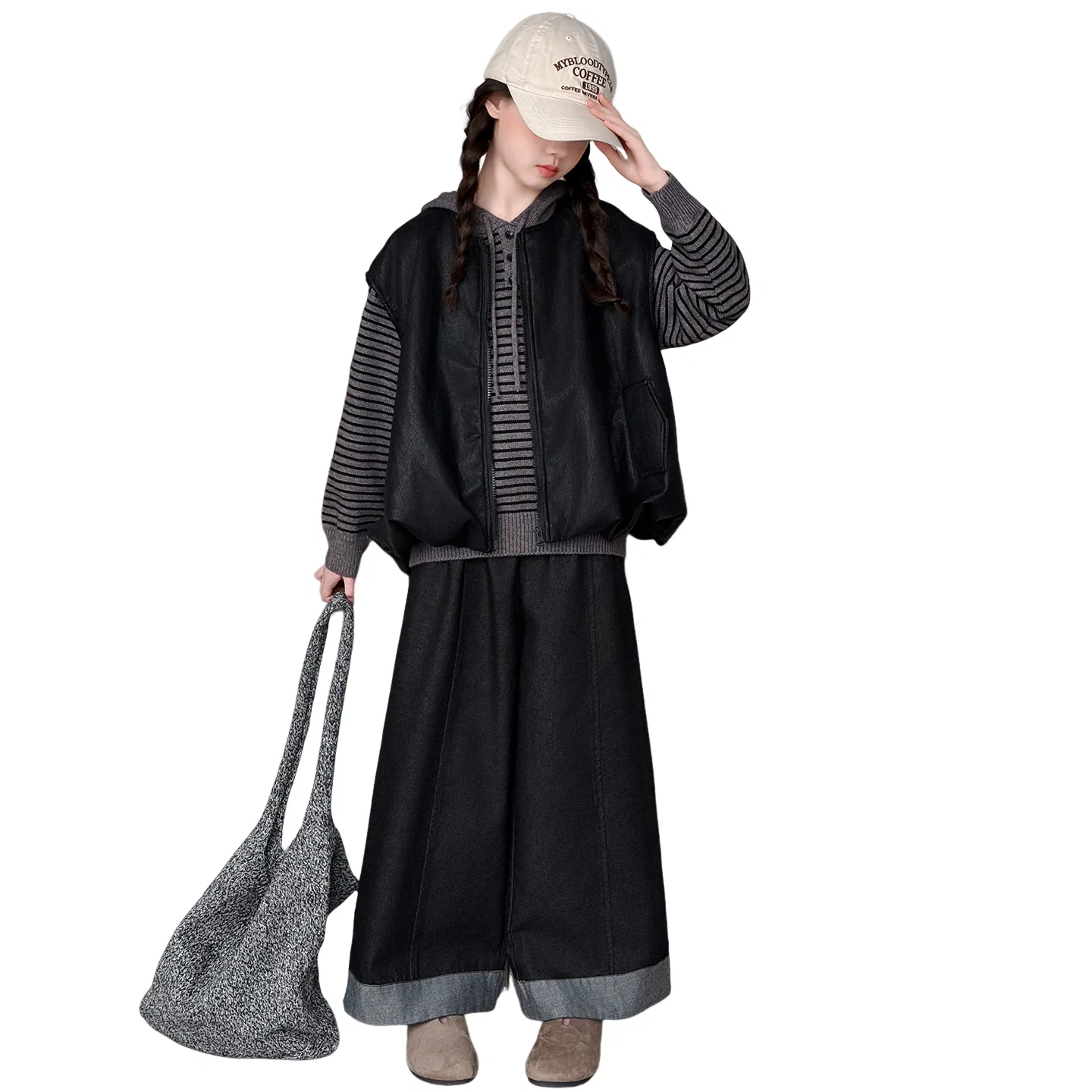 Детский спортивный костюм из двух предметов Lanza, Black
