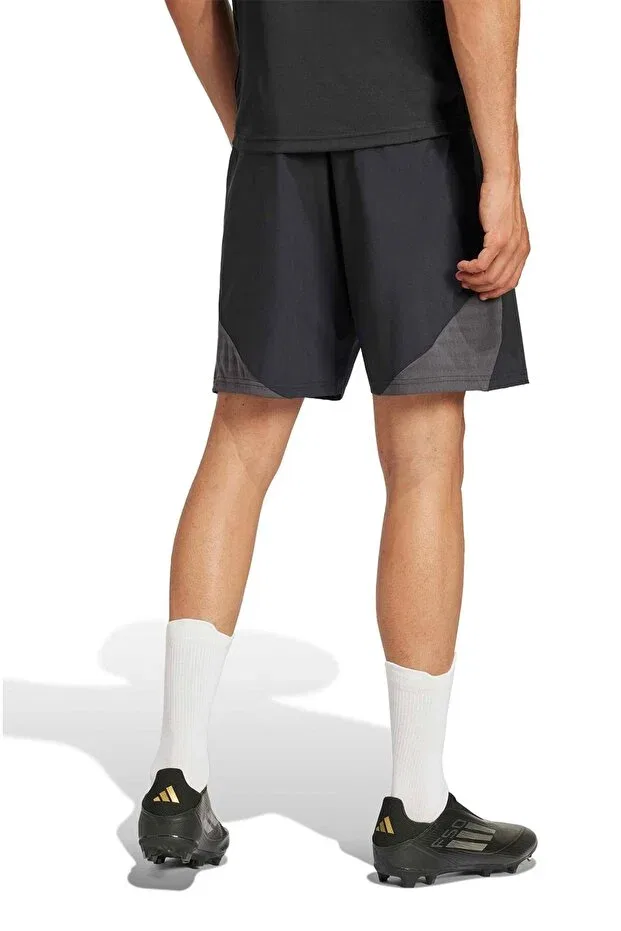 Мужские спортивные шорты с ветрозащитой Adidas, Black-T45JC — фото 4
