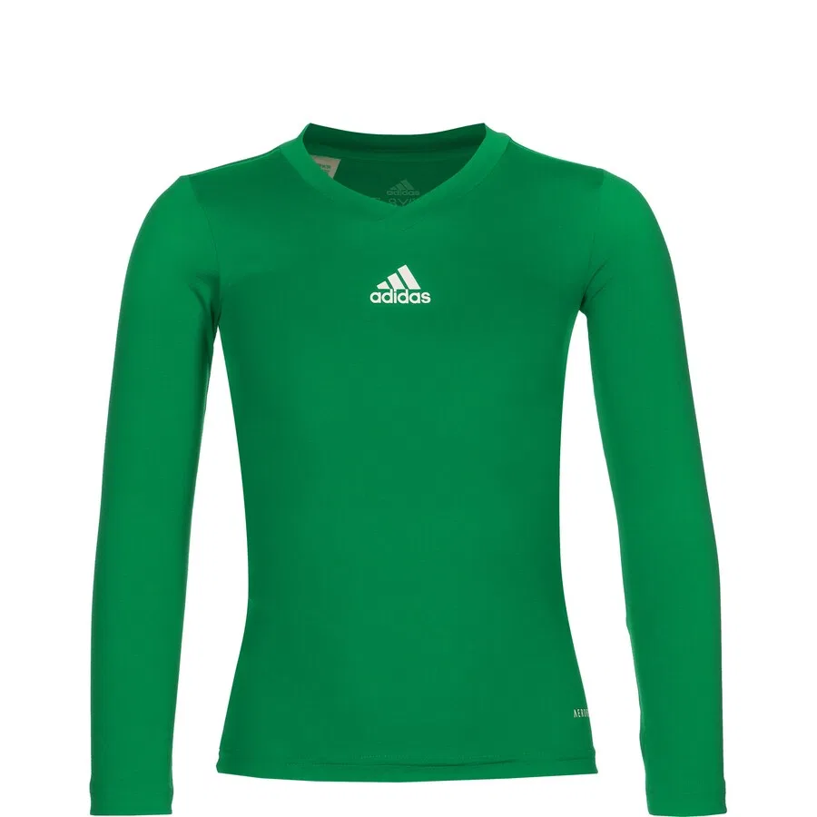 Футболка ADIDAS PERFORMANCE Performance Shirt 'Team Base' зеленого цвета