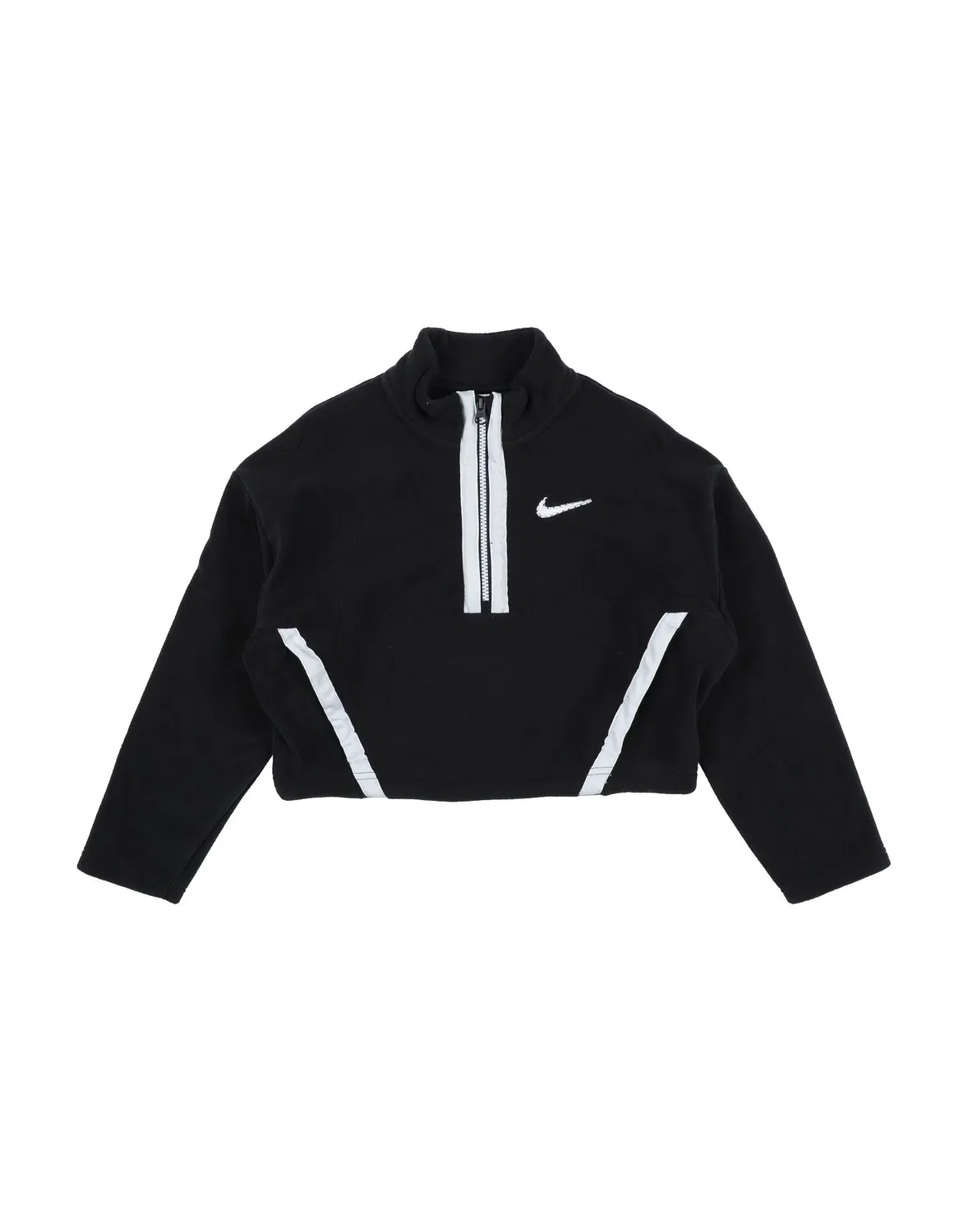 Детский свитшот с принтом Nike Sportswear Big Kids' (Girls') Long-Sleeve Top Nike, черный