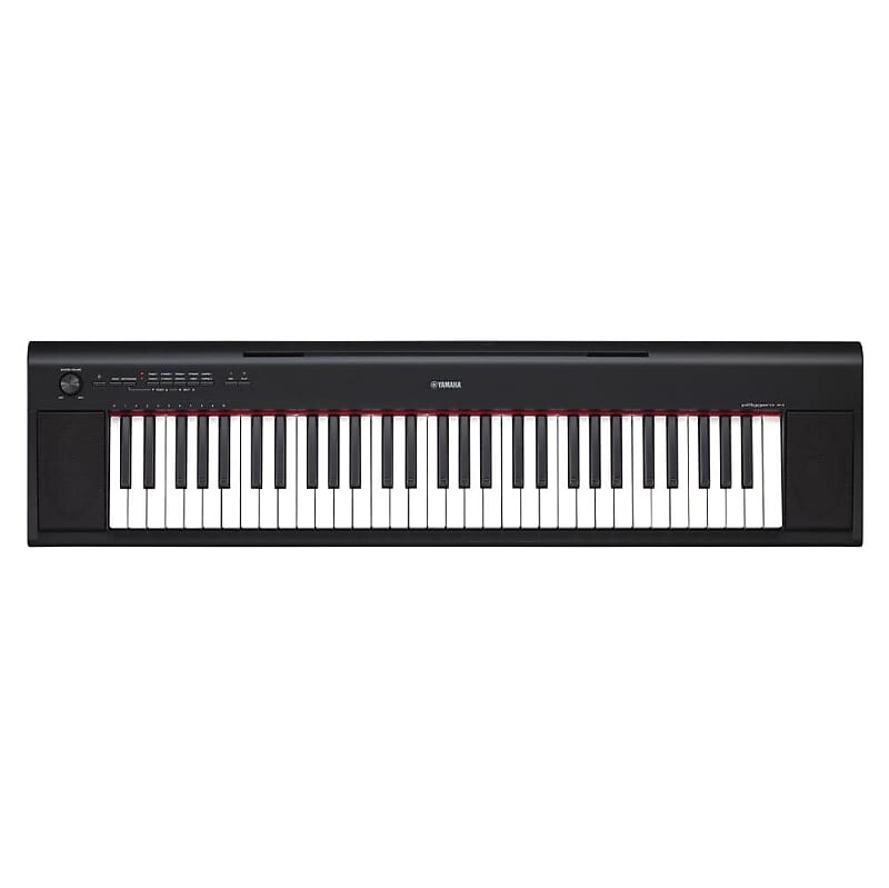 

Yamaha Piaggero NP-12 61-клавишное цифровое пианино с пюпитром — черное