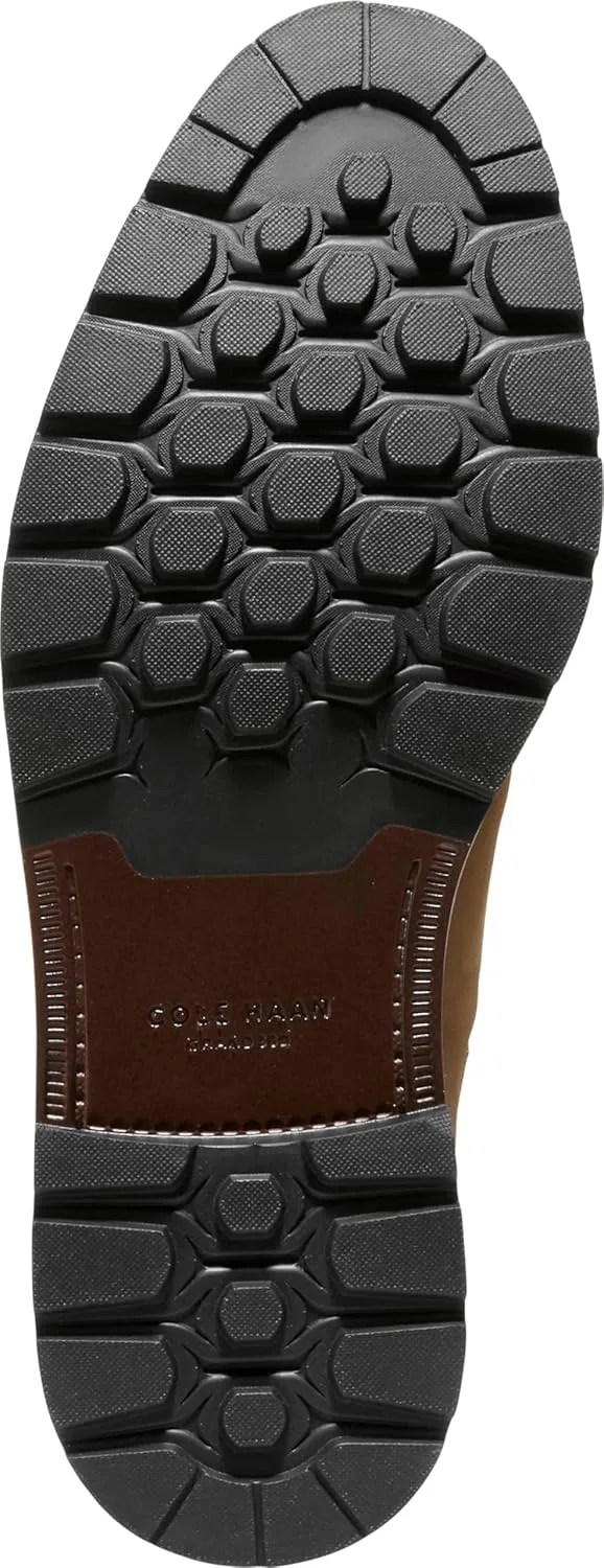 Мужские ботинки Cole Haan Chamberlin Grand Chelsea, 2-Truff Nbk Black Wr — фото 2