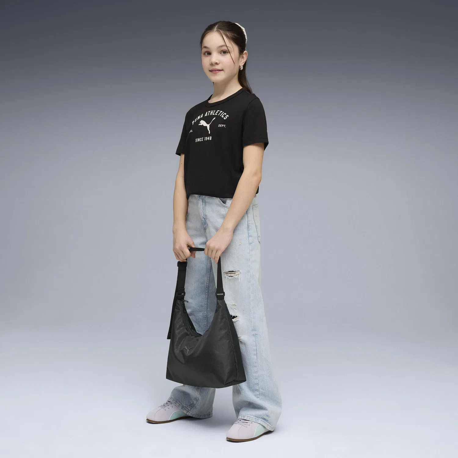 Детская футболка с принтом Class Graphic Puma, Цвет: Schwarz — фото 4