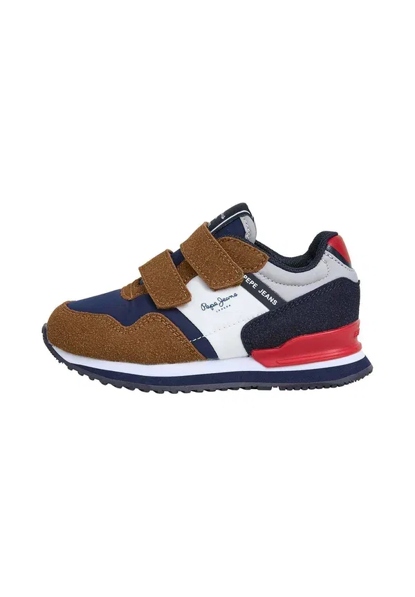 Кроссовки с застежкой-липучкой Baby shoes Pepe Jeans, toffee brown, коричневый