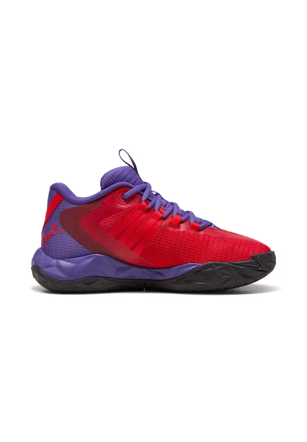 Детские кроссовки для мальчиков Dagger 2 Junior Puma, Violet Red Black — фото 4
