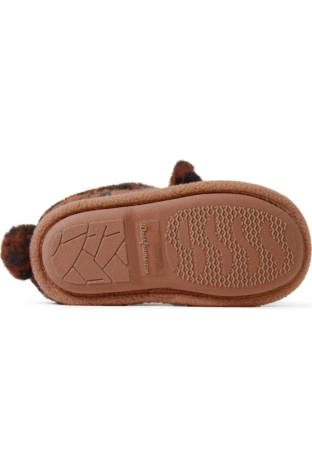 Детские тапочки-клоги с анималистичным дизайном Peyton Dearfoams, Leopard — фото 4
