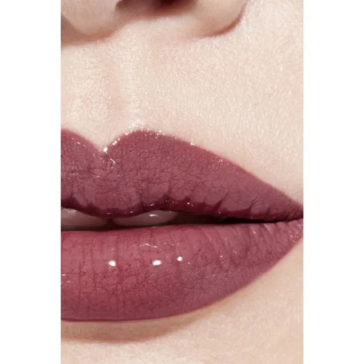 Набор для губ с матовой помадой и блеском LE ROUGE DUO ULTRA TENUE CHANEL, 48 Soft Rose — фото 3