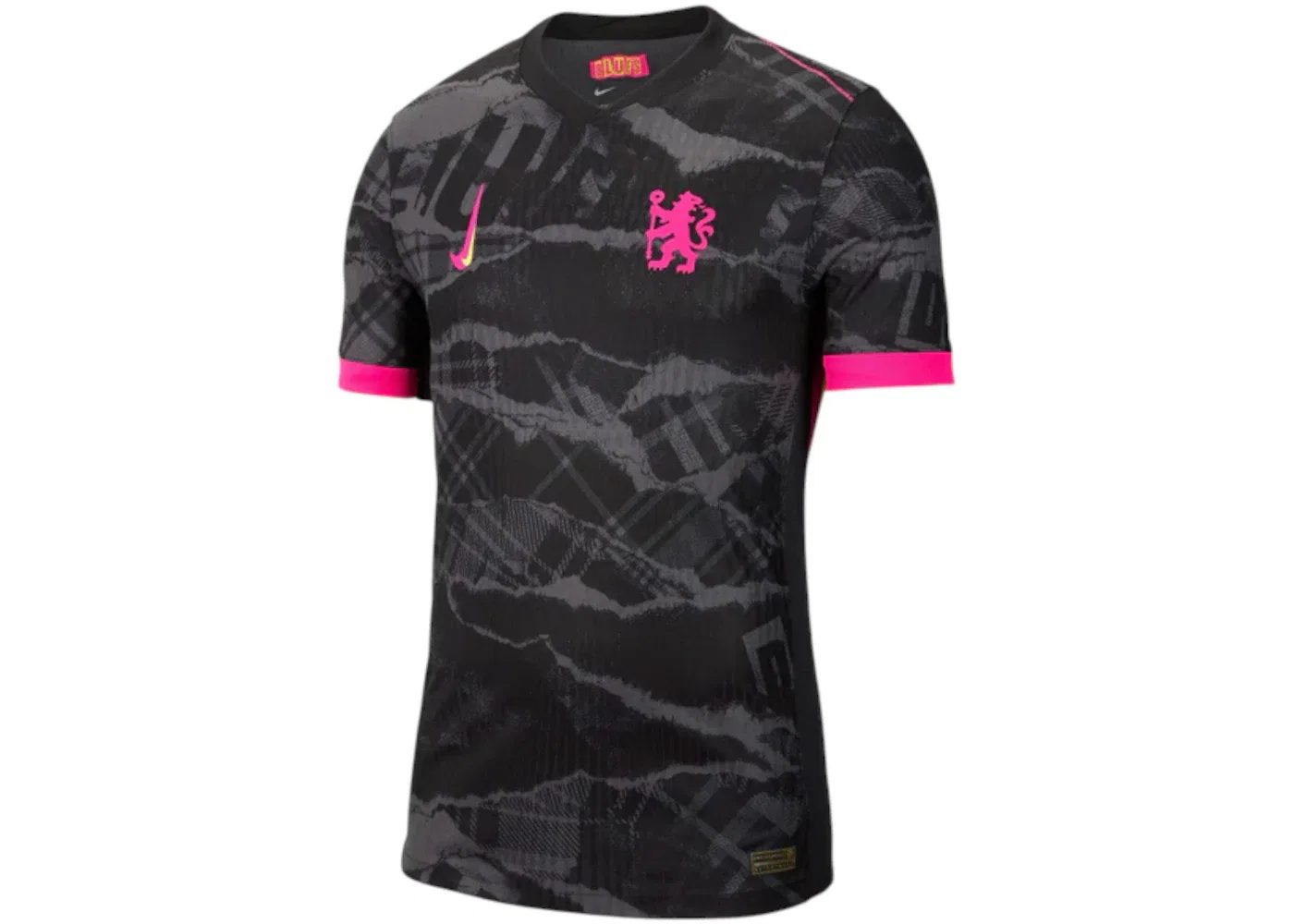 Мужская футбольная джерси Nike Chelsea FC 2024/25 Match Third Dri-Fit ADV Authentic, Anthracite/Opti Yellow