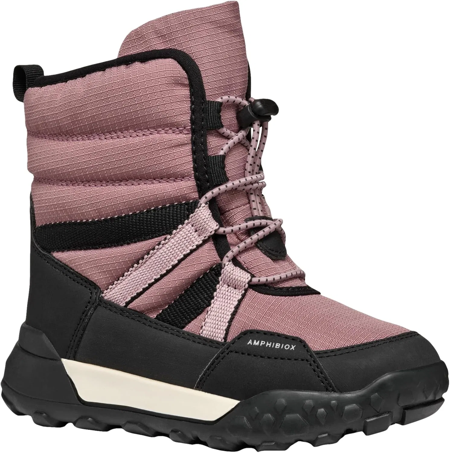 Детские ботинки для девочек J Trekkyup Girl B Ab Geox, Antique Rose Black