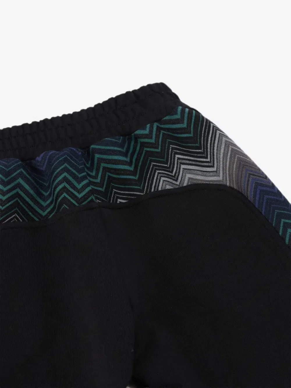 Спортивные брюки с зигзагообразным принтом Missoni Kids, черный — фото 3