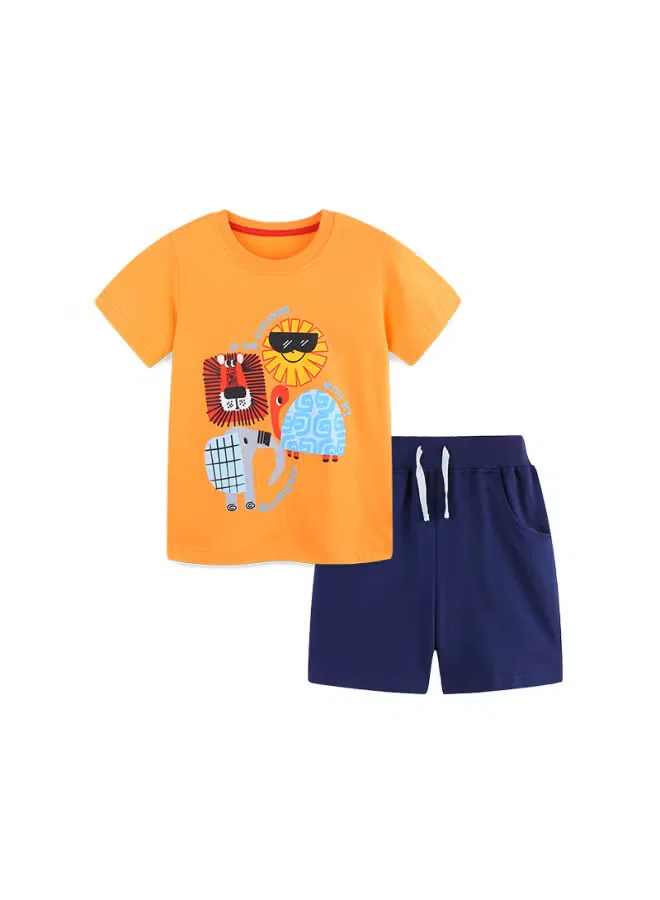 Комплект шорт с принтом мультяшным Aosta Betty Store, 5434+3094