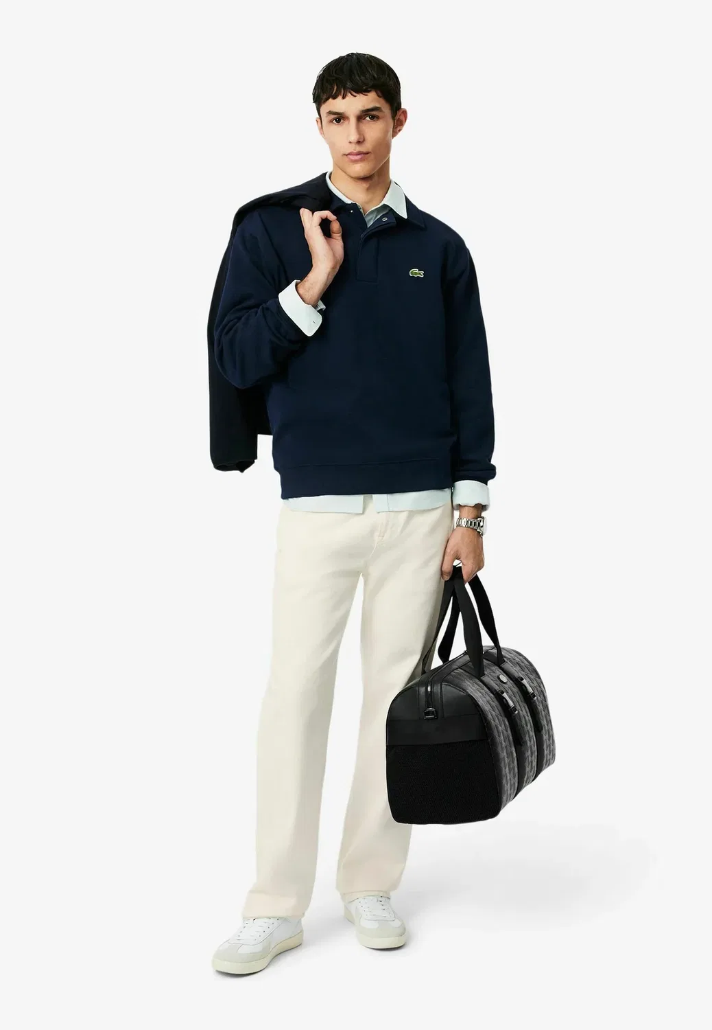 Толстовка Lacoste, Bleu Nuit — фото 2