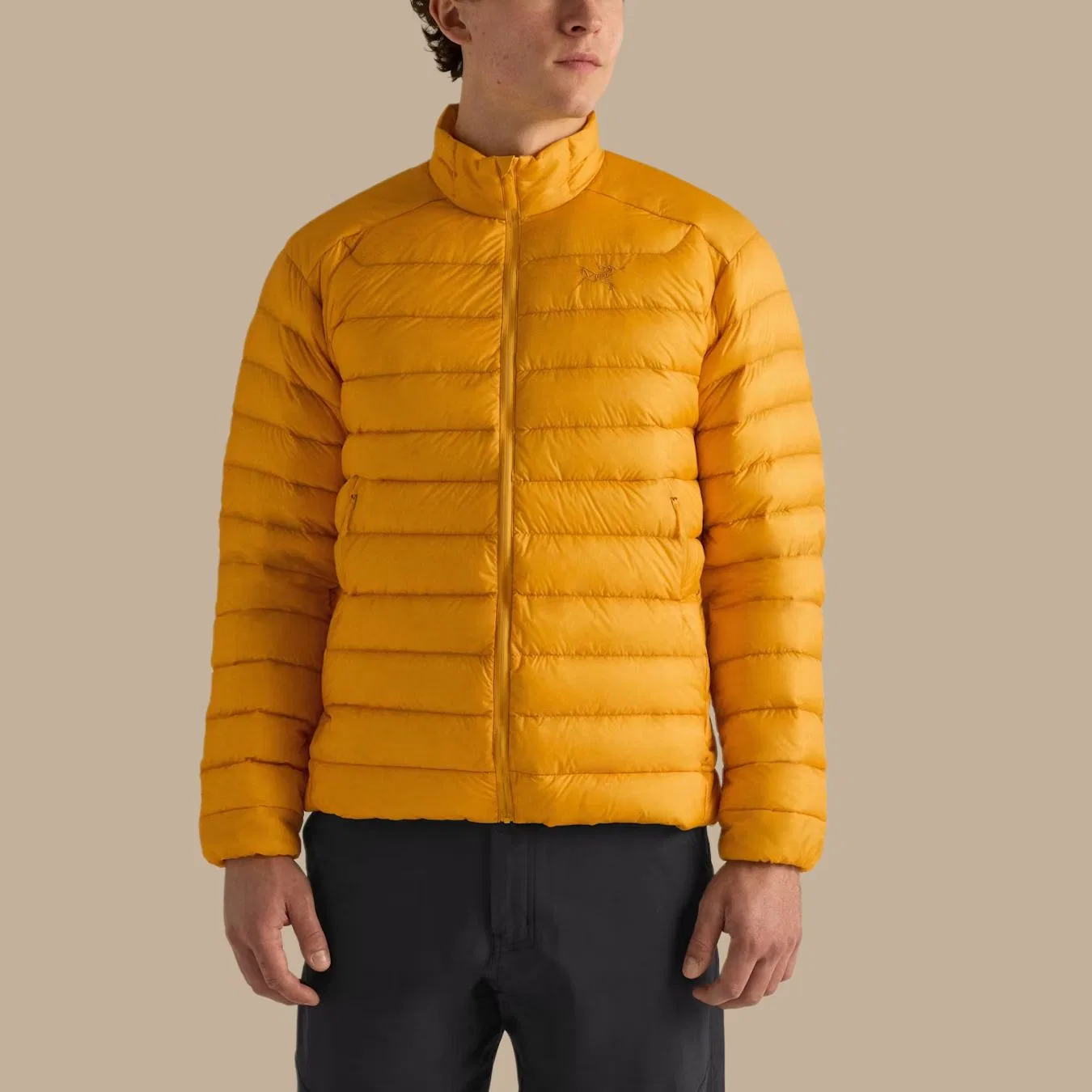 Мужская куртка-пуховик с утеплителем Cerium Jacket Arcteryx, Dynasty Red/Dynasty — фото 4