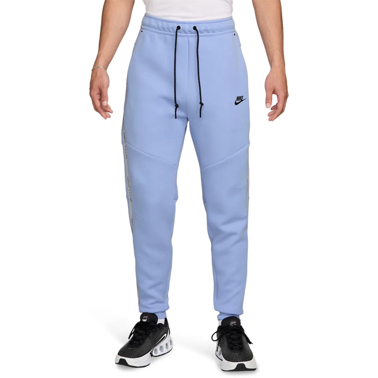 Мужские джоггеры Tech Fleece Nike, цвет Carolina/Black