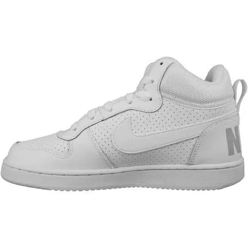 Детские кроссовки с высоким верхом Nike Court Borough Mid GS, Weiss — фото 2