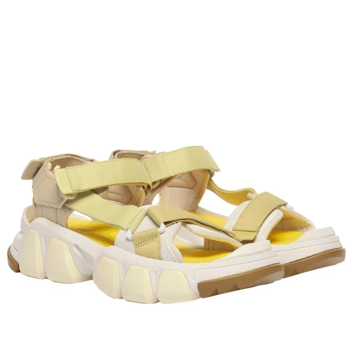 Сандалии Onitsuka Tiger Dentigre Belted 'Mineral Brown Wheat Yellow' 1183C188-200, желтый — фото 2