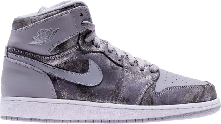

Кроссовки Air Jordan 1 Retro High GS All Star, серый